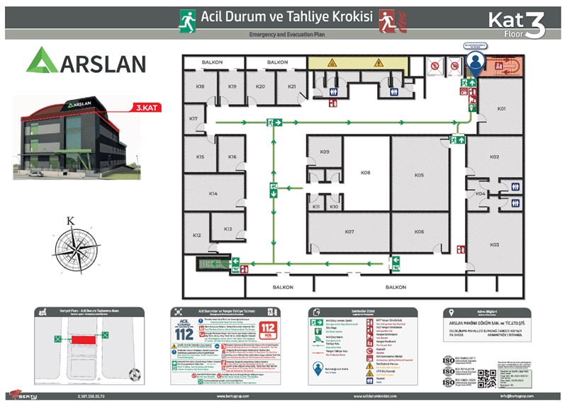 Acil durum krokisini kim hazırlar?