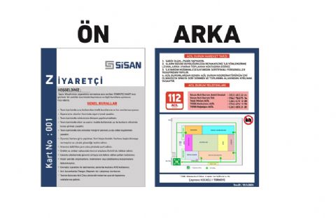 Ziyaretçi Yaka Kartı
