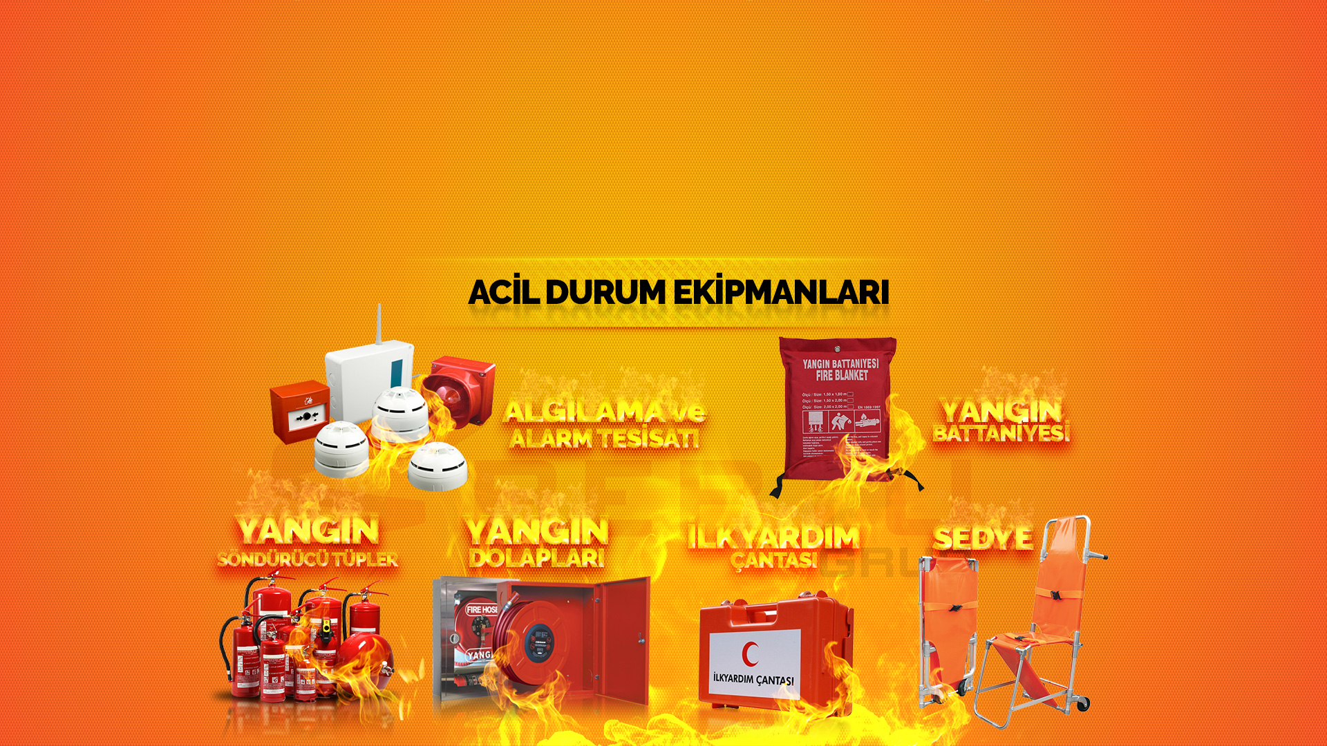 Acil Durum Ekipmanları  | Kişisel Koruyucu Donanımlar