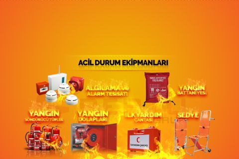 Acil Durum Ekipmanları  | Kişisel Koruyucu Donanımlar